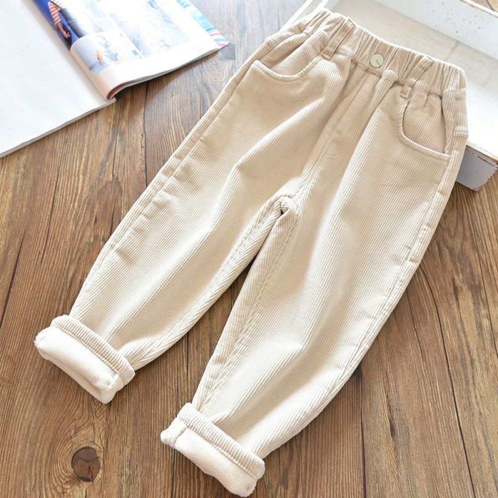 Children Fleece Lined Corduroy - Corduroy Pant Warm review and price