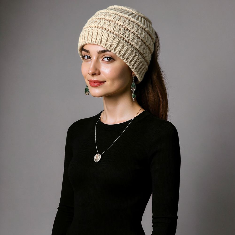 Autumn Winter Knitted Headband - Fleece Ear Warmer Band review and price