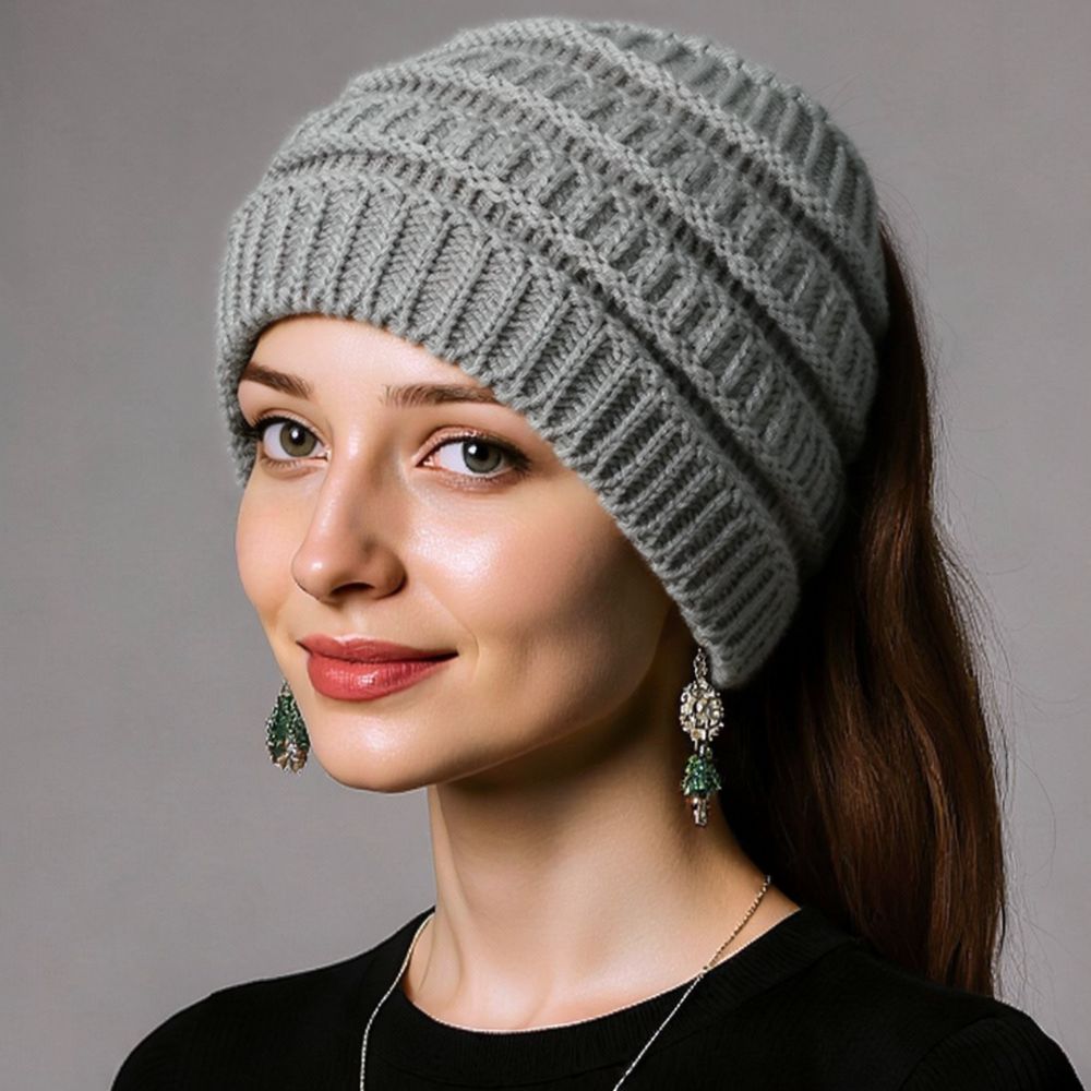Autumn Winter Knitted Headband - Fleece Ear Warmer Band review and price