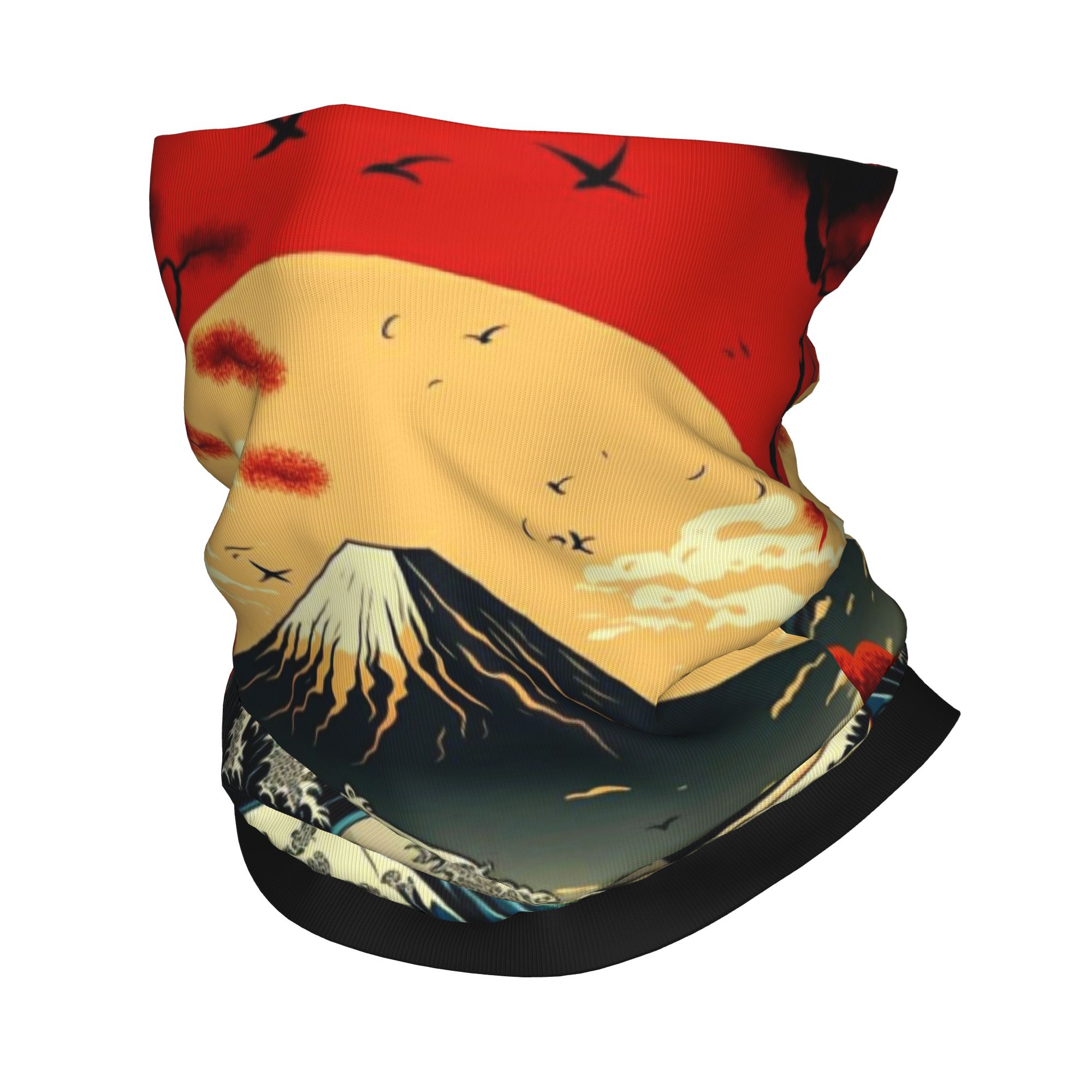 The Great Wave off Kanagawa Ba - Neck Gaiter Fleece review and price