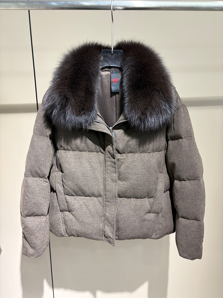 New Women Winter Warm Goose Do - Wool Coat Peacoat review and price