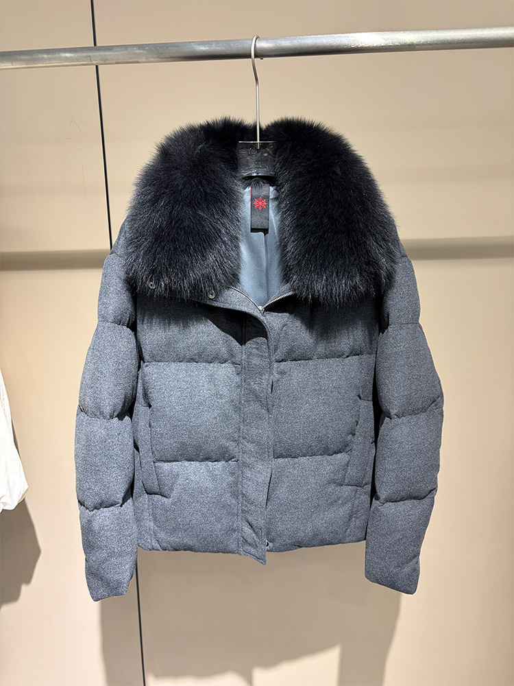 New Women Winter Warm Goose Do - Wool Coat Peacoat review and price