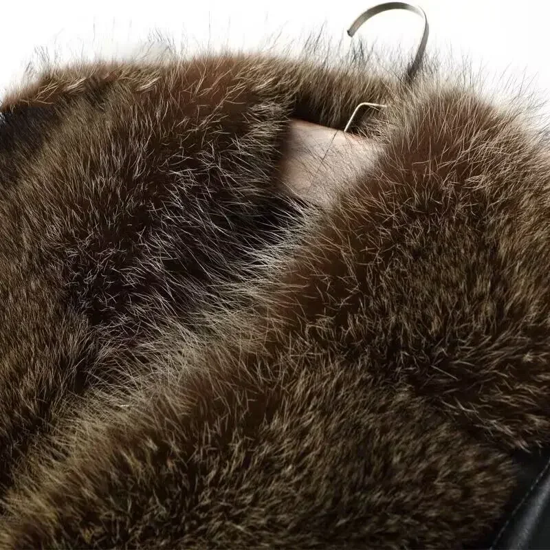 Haining Fur One Man with Wool  - Wool Coat Peacoat review and price