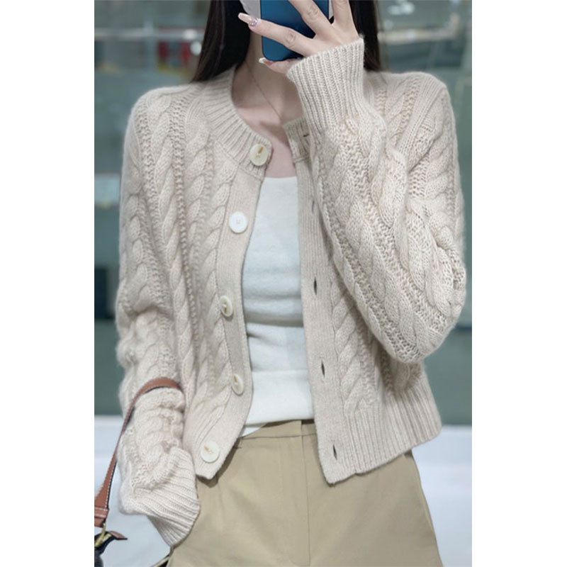  ﻿ High end Thickened Loose S - Wool Coat Peacoat review and price